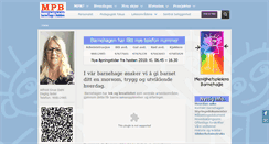 Desktop Screenshot of mpbarnehage.no